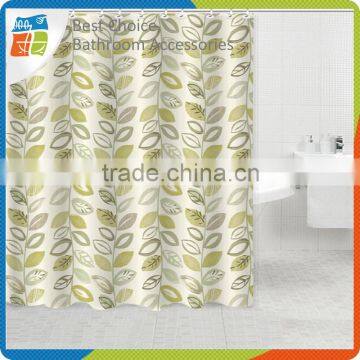 Printed Natural Shower Curtain