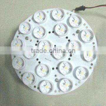 Led lights of 20x1W down light led smd pcb board