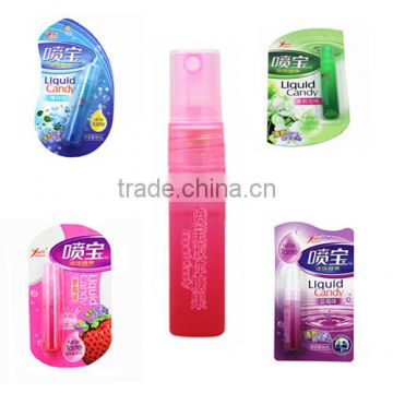 Delicious rope candy/mint liquid candy fresh spray VC-L039