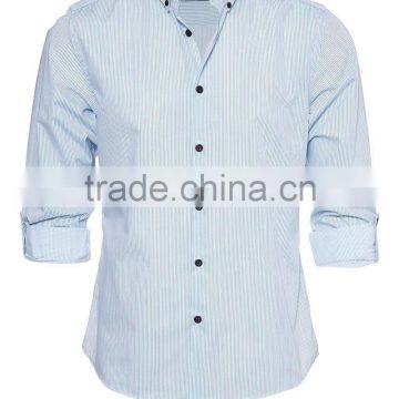 Half Sleeve Stripe Shirt