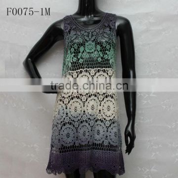 New Summer Fashion Ladies Sexy sleeveless Lace Tops