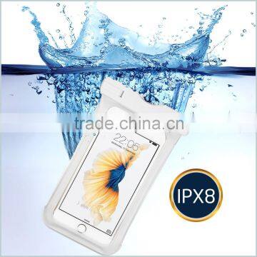 2016 New Design PVC Mobile Waterproof Phone Case With Clear Windows on Side photo-5