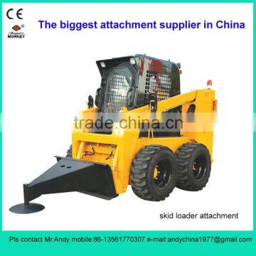 skid steer loader attachment scraper