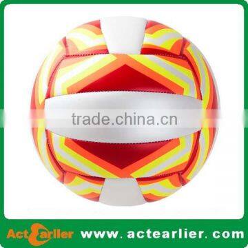2016 official size weight custom logo design neoprene beach volleyball ball