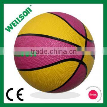 Children rubber basketball