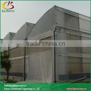 Polycarbonate sheet cover Sawtooth type greenhouse for film wholesale greenhouse