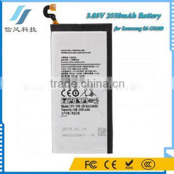 3.85V 2550mAh for Samsung S6 G9200 Battery