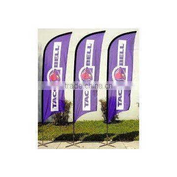 professional printing flying advertising roadside flags