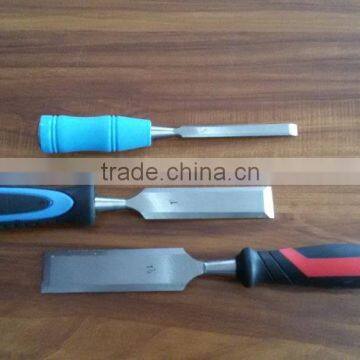 Plastic handle firmer chisels with steel ingot