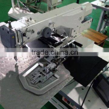 Computer Pocket Attaching Sewing Machine
