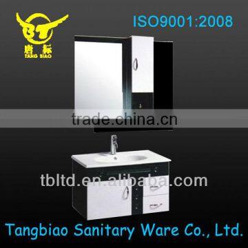 Black color bathroom cabinet,bathroom furniture made in China