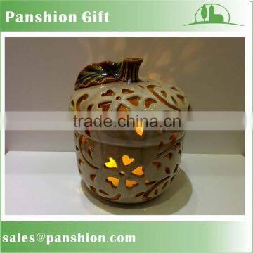 Glaze finish porcelain acorn