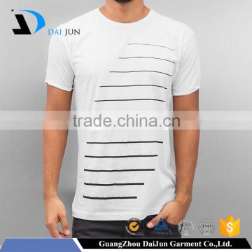 Daijun oem high quality fashion men o neck short sleeve breathable printing custom t shirt