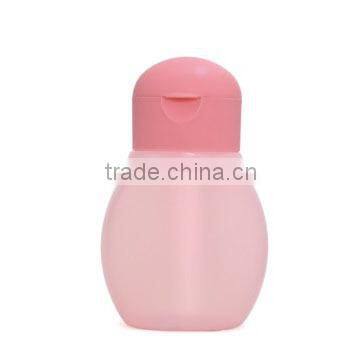 100ml empty shampoo bottle with the flip cap baby body wash bottle