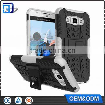 Hot ! Slim Heavy Duty Combo Armor Case For Samsung Galaxy J7 2016 J710 Hybrid TPU+PC Dual Layer Shockproof Stand Function