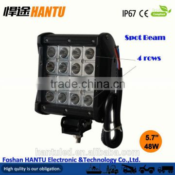 offroad grille external working lighting 180w led white bright light bar slide bracket led light bar