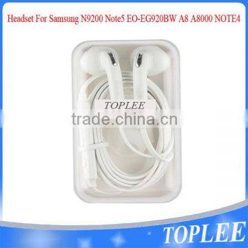 OEM Original Headset Earphone Earbud EO-EG920BW FOR Samsung Note 5 N9200 Note5 S6 S7 S6 EDGE
