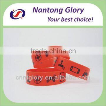 soft stretch silicone wristbands for children