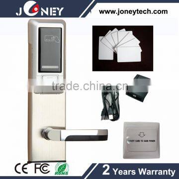 RFID smart card Stainless steel hotel lock system with software LH2600