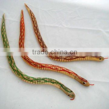 snake wood mascot hot sell in Europe