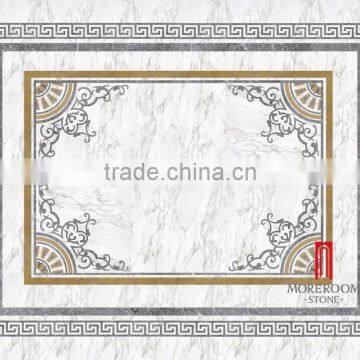 Classic retro artificial stone polished marble tile floor tile