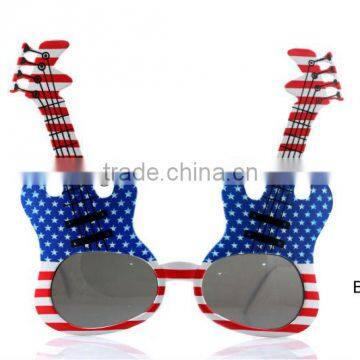 guitar sunglasses, Flag sun glasses,music party glasses,