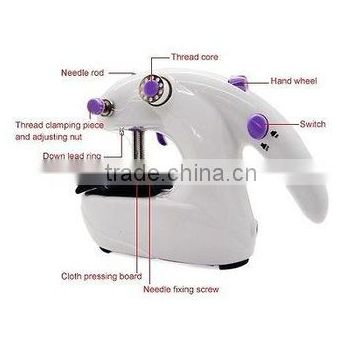 2016 hot Mini Handheld Electric Home Travel Sewing Machine