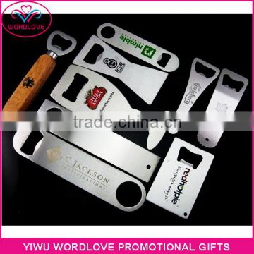 cheap custom made high quality metal bottle opener for promotion