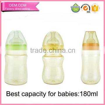 The newest feeder 6oz 180ml wide neck BPA free PPSU baby bottle