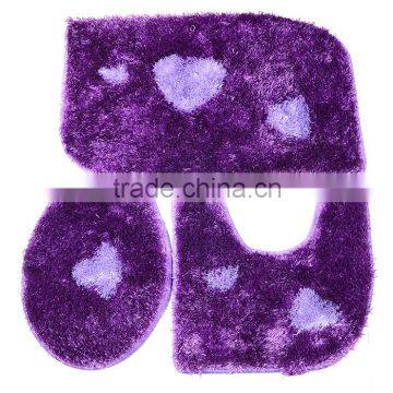 Shaggy Silk Polyester Carpet for Bath Room photo-4