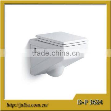 3624 Modern Square Hanging Flush Toilet