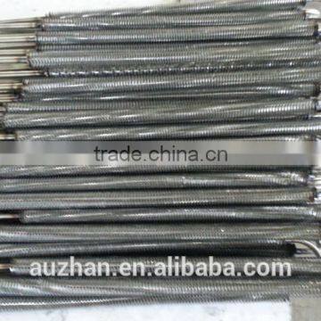 stainless steeel finned straight tubular heater