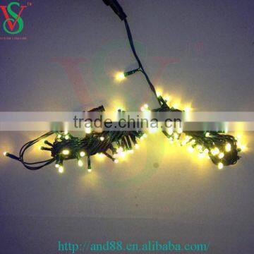 transparent pvc cable outdoor christmas fairy light