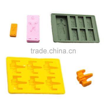 Wholesale Ready-made FDA Food Grade Bpa Free Wars Lego Star Cartoon Characters Silicone Candle Molds and Candle Making photo-4