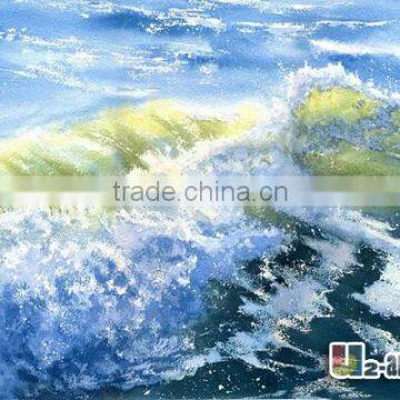 Ocean weave oil painting watercolor painting