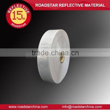 Striking high brightness microprism reflex tape