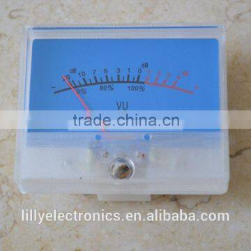 500uA 650ohm 64x53mm w/ Lamp Panel VU Meter SD-315D