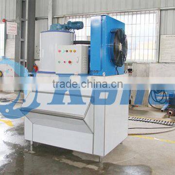 China Hot Sale 1 Ton per Day Flake Ice Machine for Fishery and Seafood Storage KP10 photo-2