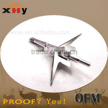 Hunting arrows 100-grain archery broadheads 2 blade mechanical broadhead