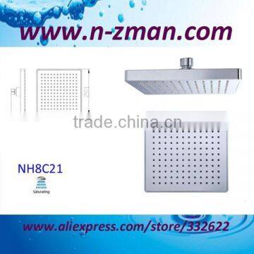 ABS Square Shower Head,8 inches Square Shower Head,Square Rain Shower Head