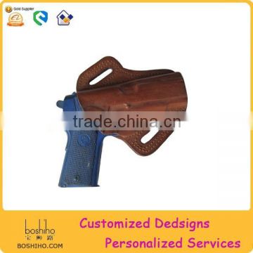 Customized genuine leather gun holster hot sale