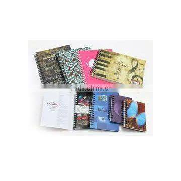 Wire "O" binding printing book/notebook/brochure