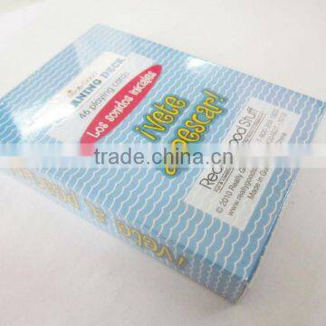 manufactures online paper scratch card printing