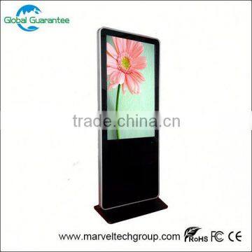 Floor standing 26 inch ipad style lcd display with global guarantee