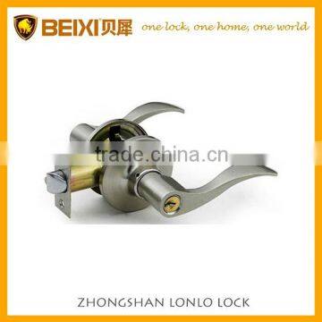 ANSI Standard Zinc Alloy Brass Cylinder Keyed Satin Nickel Door Lock photo-5