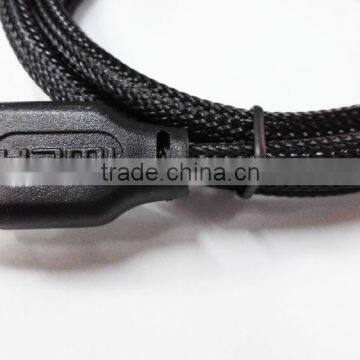 0.5M Black nylon net HDMI cable