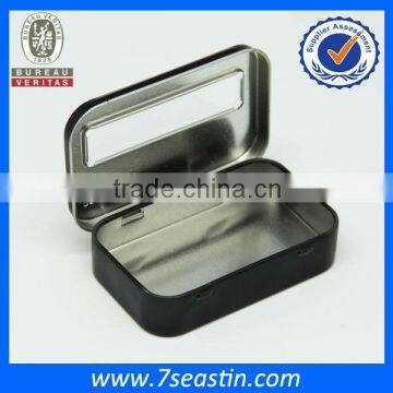 Smoke Cigarette Metal Tin Box With Hinge photo-2