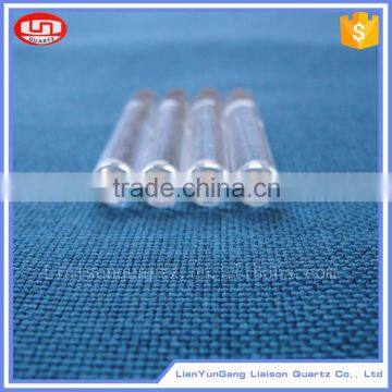 Custom connecting quartz glass rod