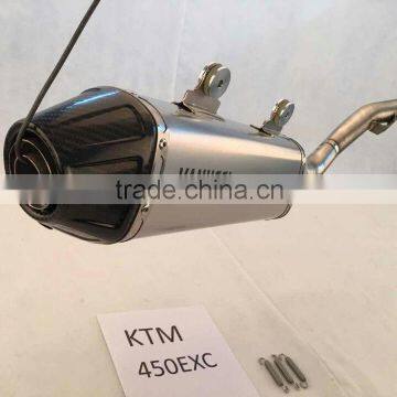 KTM450 EXC Motorcycle Complete Titanium Performance Exhaust System photo-2