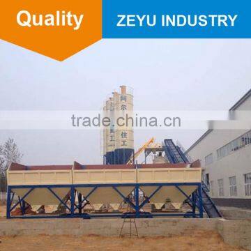 HZS90 Belt Conveyor Type Concrete Batching Plant and Cement Silos Prices photo-2